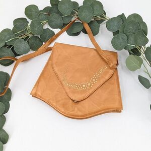 Brian Jeffrey Vintage Made in Spain Crystal Embellished Crossbody Shoulder Purse